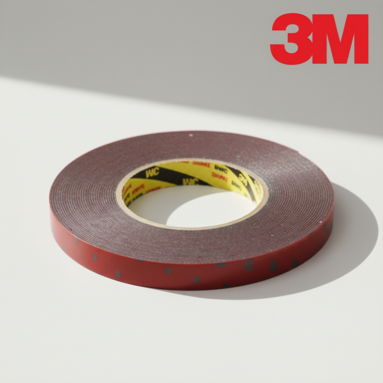 강력 접착 양면테이프 15mm 11m 차량용 사무 포장 부착재 3M