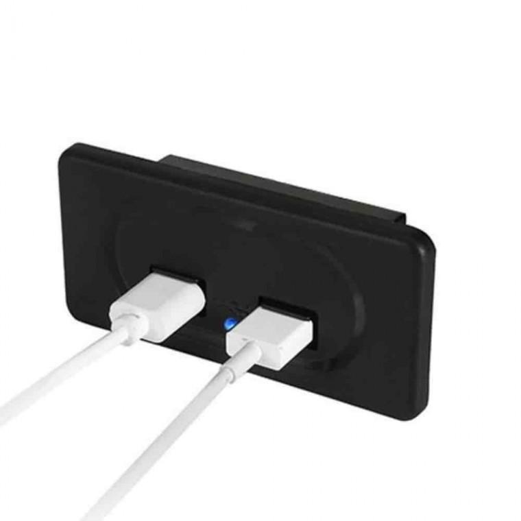 차량용충전포트 캠핑카충전기 매립형USB 고속충전포트 USB 충전 포트 4.2A