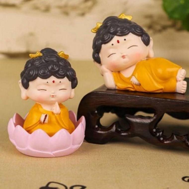 작은 차량용 레진 선물 부처님오신날 인테리어 불상 불상