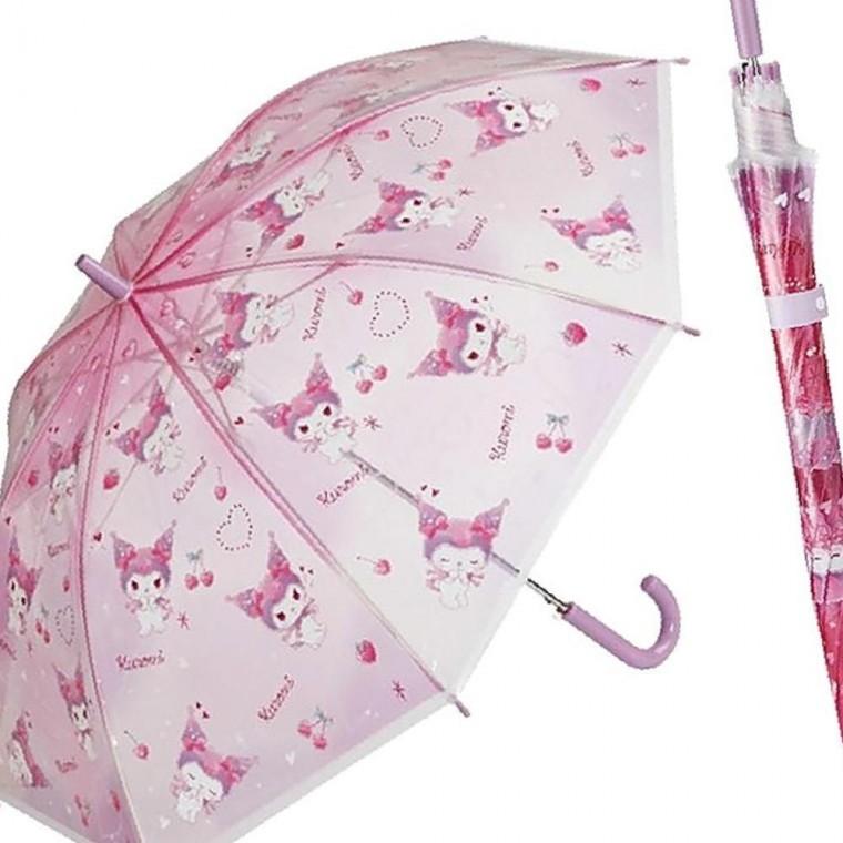 투명 장우산 러브 55cm 1P 초등학생 자동우산