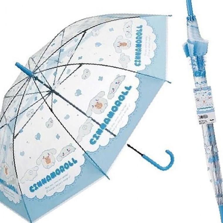 투명 장우산 파스텔 시나모롤 60cm 1P 성인 수동 우산