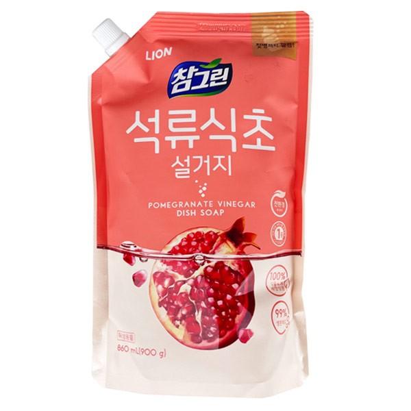 참그린 석류식초 설거지 주방세제 860ml -TJ참그린주방세제 트리오 주방세제 세제 세척 주방용품