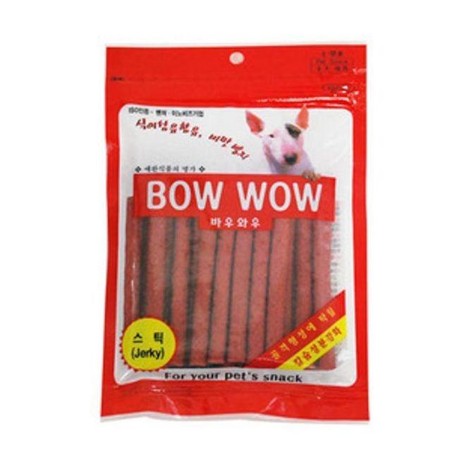 바우 강아지간식 반려견 애견 간식 치킨 져키 150g