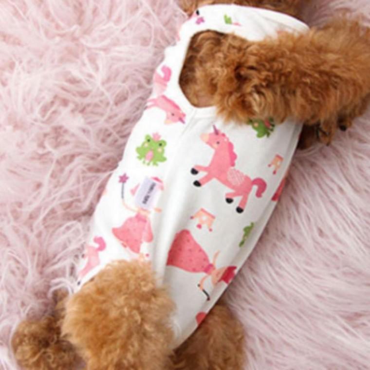 강아지 고양이 패션 넥카라 중성화복 상처 보호복 옷