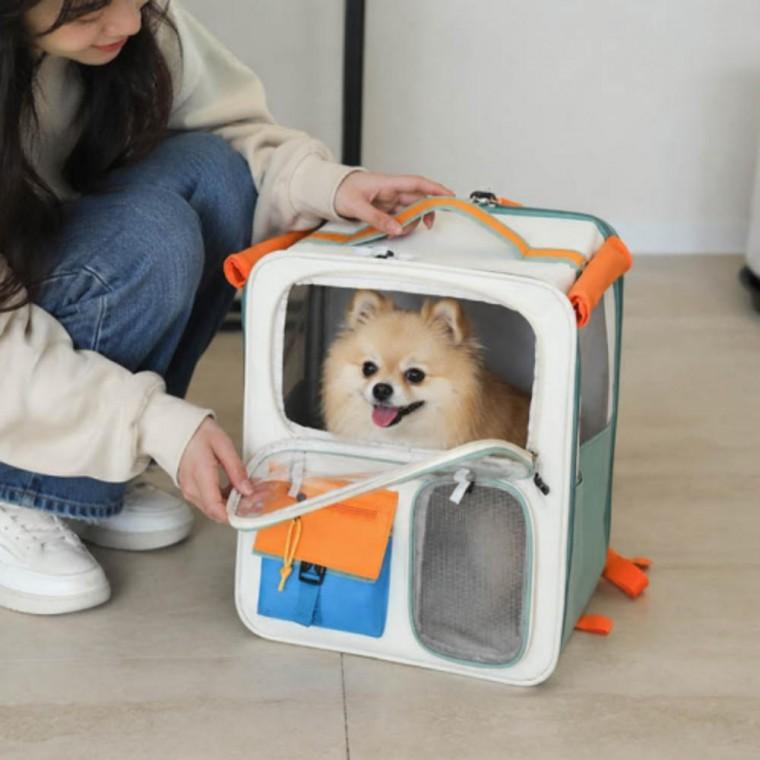 애완동물 이동장 강아지 고양이 가방 바퀴형 캐리어