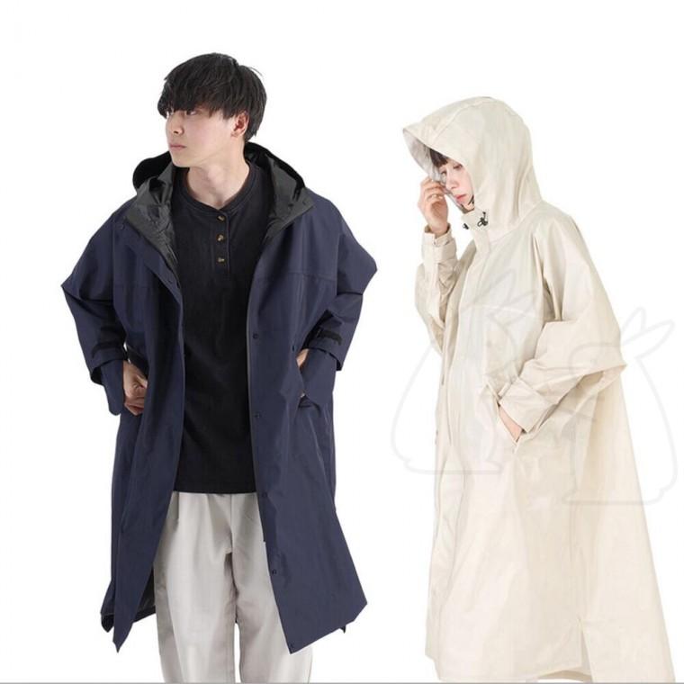 우비 레인코트 베이지 비옷 낚시 루즈핏 정장에어울리는 여행용