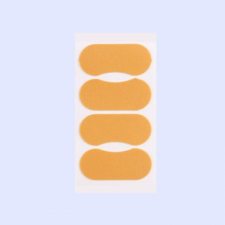 4P 라운드 뒤꿈치 보호패드 쿠션 하이힐 구두용
