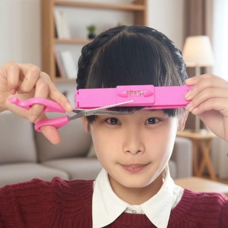 집에서앞머리자르기 셀프 헤어컷툴 시스루 앞머리