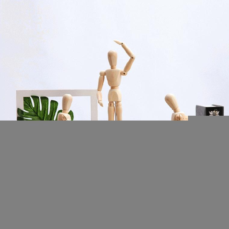 구체관절 원목 목각인형 인테리어소품