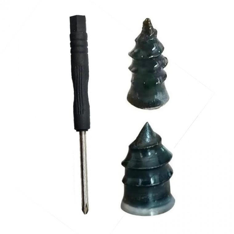 펑크 수리 타이어 지렁이 패치 볼트 나사 20PCS