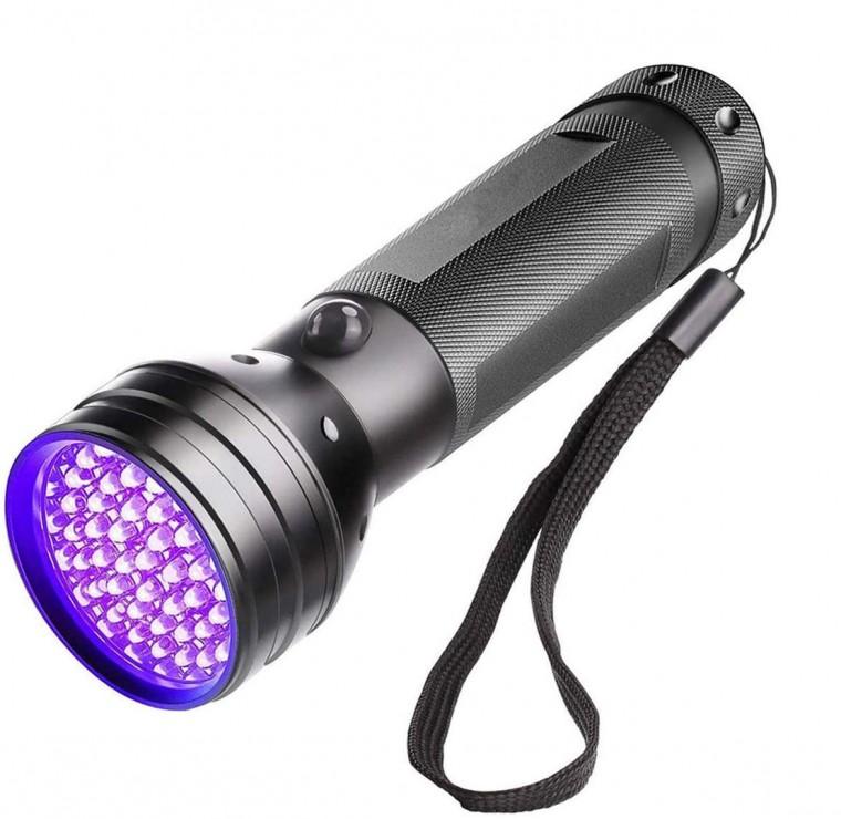 형광감지 UV 라이트 51LED 레진 네일 작업 손전등