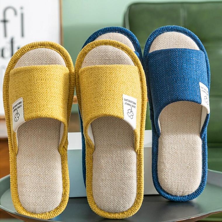 실내슬리퍼 층간소음 실내화 거실화 거실 슬리퍼 룸슈즈 린넨