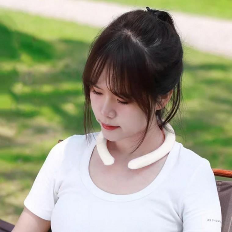 아이스스카프 아이스 얼음스카프 화이트 여름용쿨러 원킬쿨샷 여름 냉감 넥쿨러