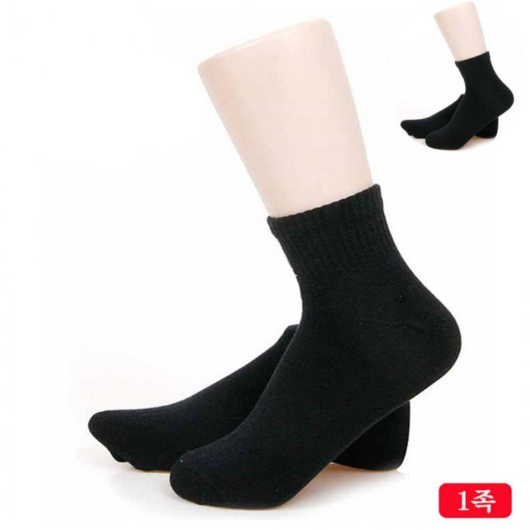 여자패션양말 컬러양말 학생양말 여자양말 여자양말단목 여성용 단커버 캐쥬얼양말 검정 1켤레