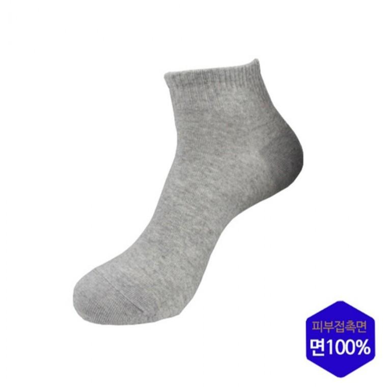 남자단목양말 그레이 1켤레 데일리양말 바지양말 남자양말