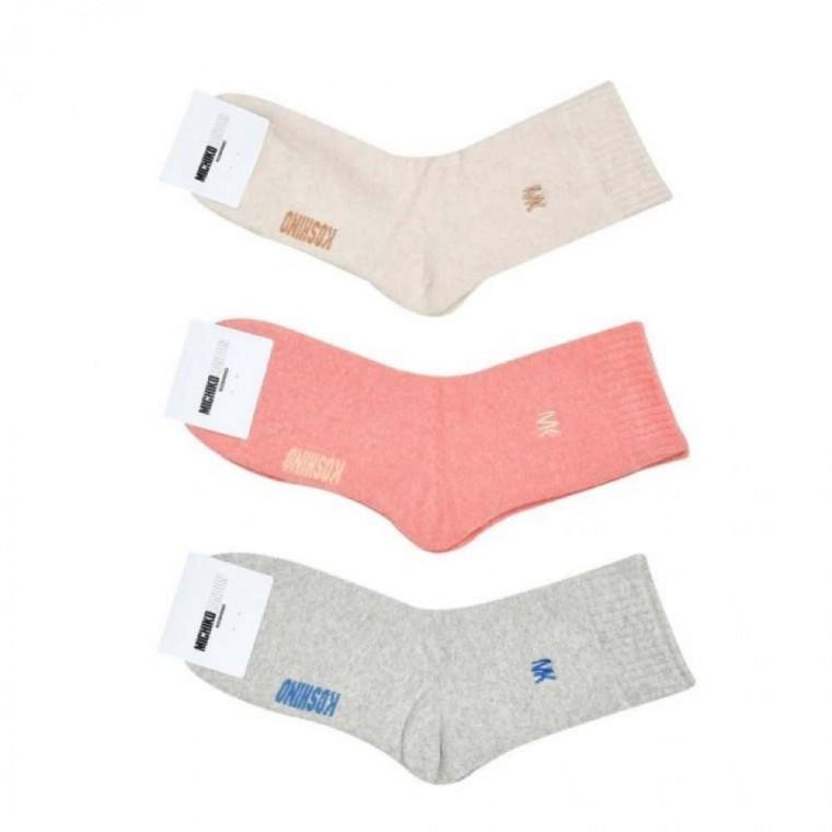 미치코런던 파일 중목 양말 발편한양말 조임없는양말 데일리양말