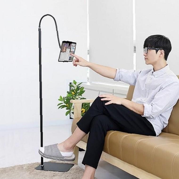집콕필수 침대쇼파 이지핏 독립형받침대 휴대폰 태블릿거치대