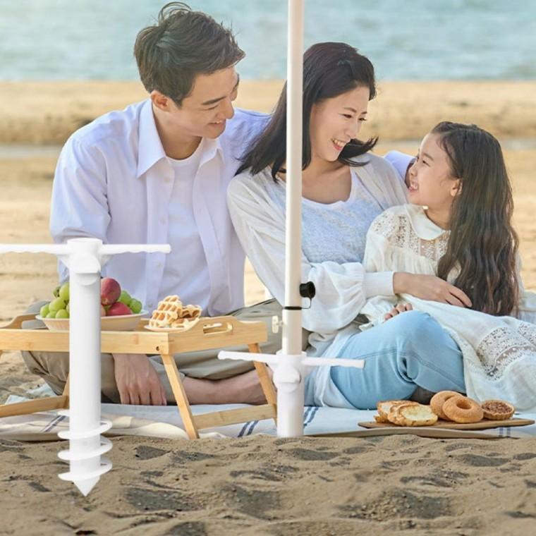 파라솔스크류 받침대 거치대 낚시의자파라솔거치대 파라솔고정