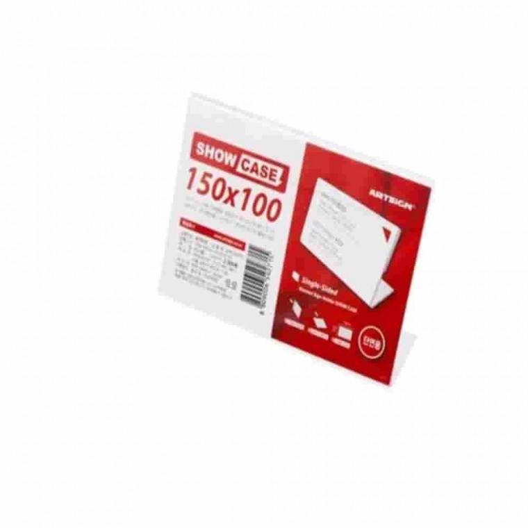 쇼케이스 단면150x100 3EA 아크릴거치대 메뉴판아크릴 아크릴메뉴판 아크릴케이스 메뉴판거치대