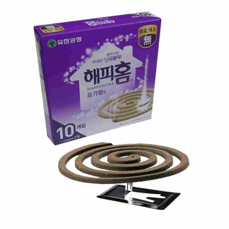 황색 모기향 10매 받침2개 생활잡화 캠핑모기향 모기향거치대 모기약 캠핑모기퇴치