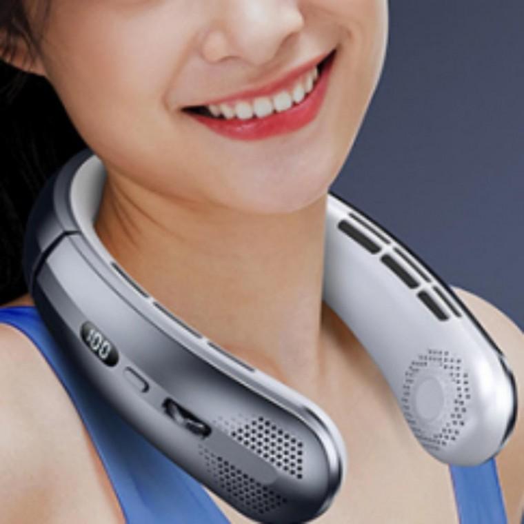 모터 넥 쿨러 넥풍기 목걸이 밴드 여름 휴대용 선풍기
