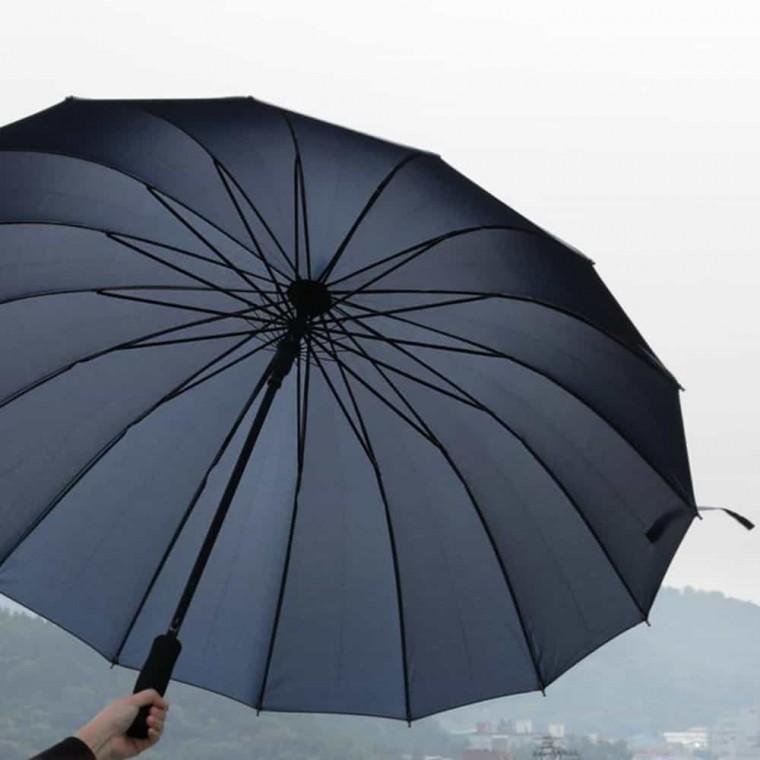 블랙 장우산 의전우산 대형장우산
