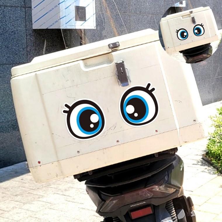 깔끔한차량스티커 차량용고휘도스티커 오토바이스티커 반사스티커 차량용스티커 반사 자동차스티커 130x133