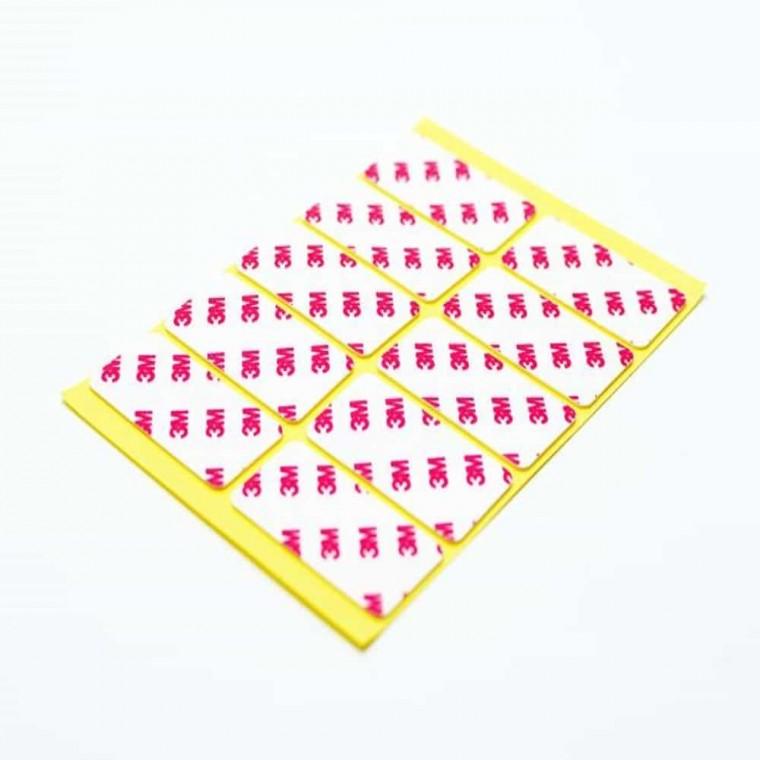 폼 양면테이프 25x50mm 10개입 블랙박스양면테이프 양면접착테이프 차량용테이프