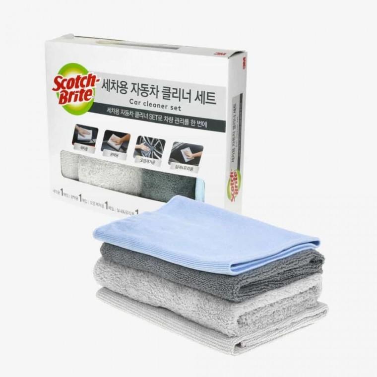 세차용 클리너 세트 세차타올 차량용타월 셀프세차도구