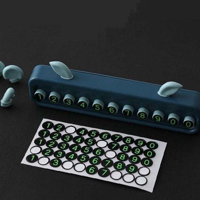 차량용 탄탄 주차 번호판 전화번호 홈스타일 소품