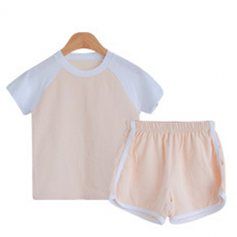 여아 남아 어린이 등원 실내복 여자 남아 유아 아동 키즈 상하 세트 반팔 티셔츠 반바지 상하복 여름
