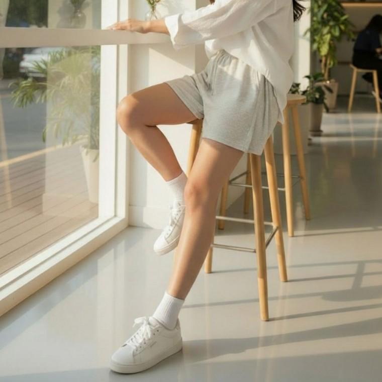 쇼츠 반바지 베니 아즈 에어 서클 사이드턱 여름 치마 와이드 핫팬츠 3부