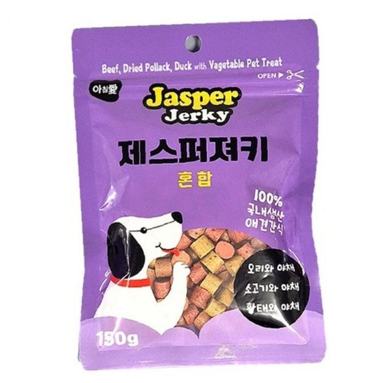 아침애 든든한 제스퍼져키 혼합 150g 강아지 한입 간식