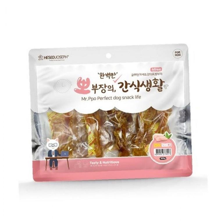 뽀부장의 한입형 간식생활 건식 꽈배기 300g 1P 강아지 간식