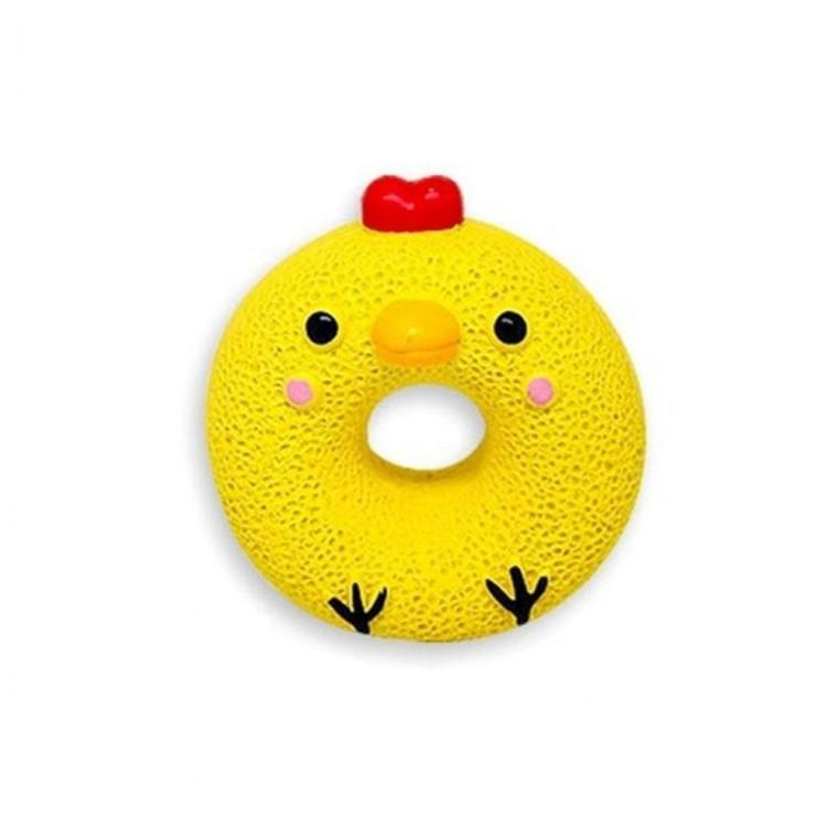 라텍스 치킨 편안한 도넛펫 토이 강아지 삑삑이 장난감
