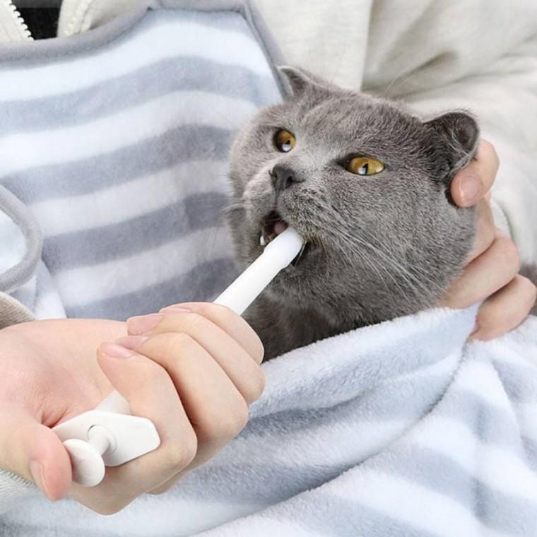 고양이 알약 주사기 강아지 주입기 투여기 투약기 반려동물용