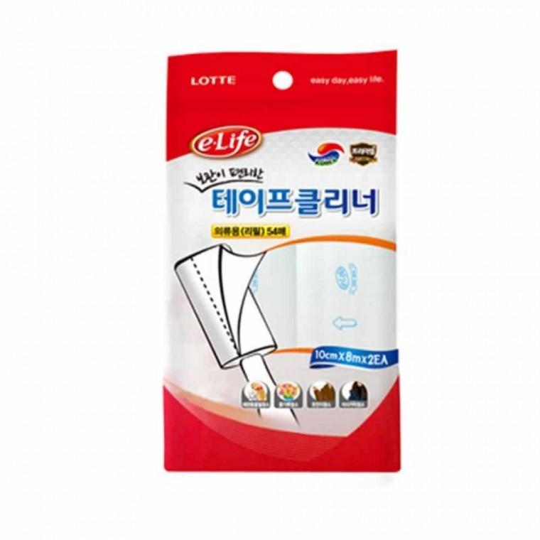 테이프크리너 의류용 리필 54매 테이프돌돌이 테이프클리너 강아지털돌돌이