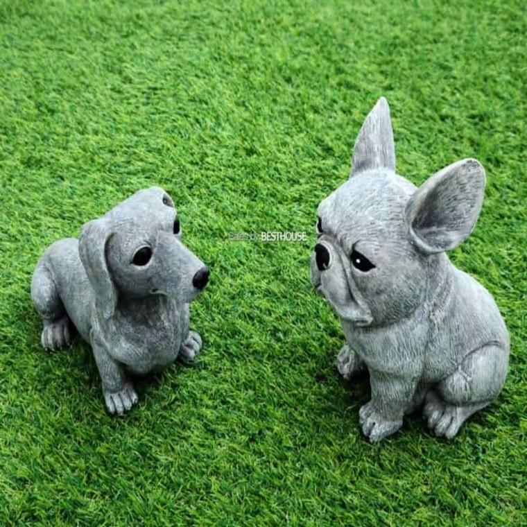화분장식용품 화분데코 화분장식 데코소품 강아지 마블