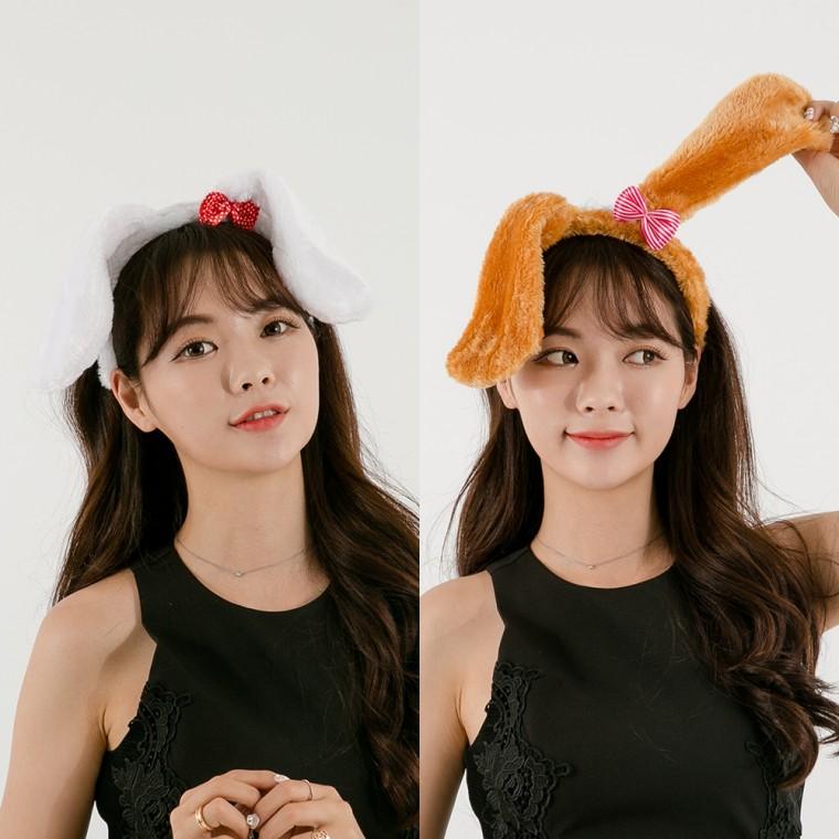 강아지 머리띠 생일 파티 놀이공원 행사 응원 소품