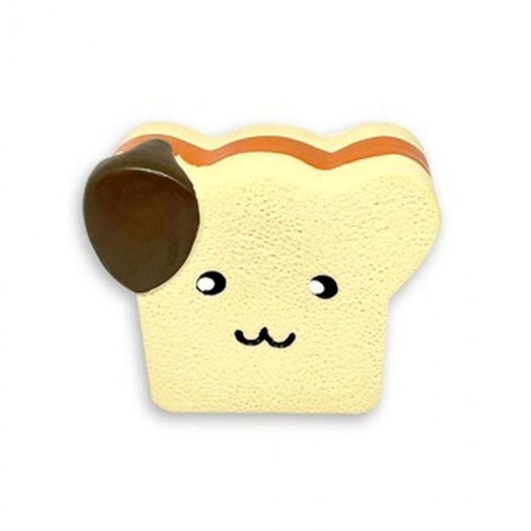 라텍스 식빵 활동성 토이 강아지 말랑말랑 삑삑이 장난감