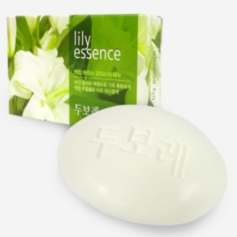 백합 세안비누 100g 4P 모텔비누 욕실비누