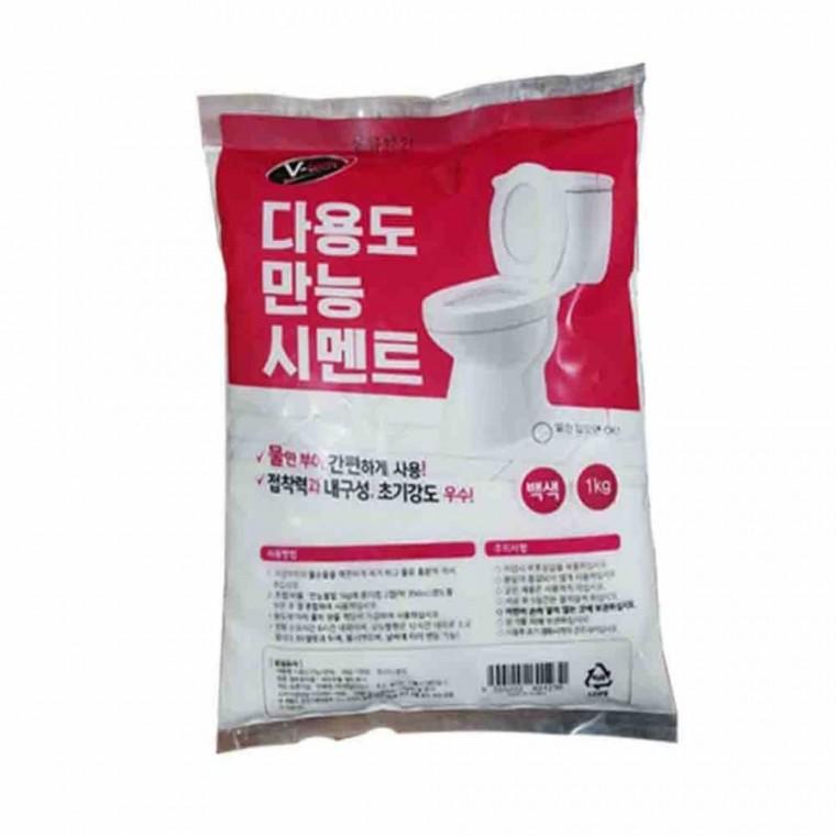 만능 시멘트 백색 1kg 욕실몰탈 몰탈시멘트 욕실시멘트