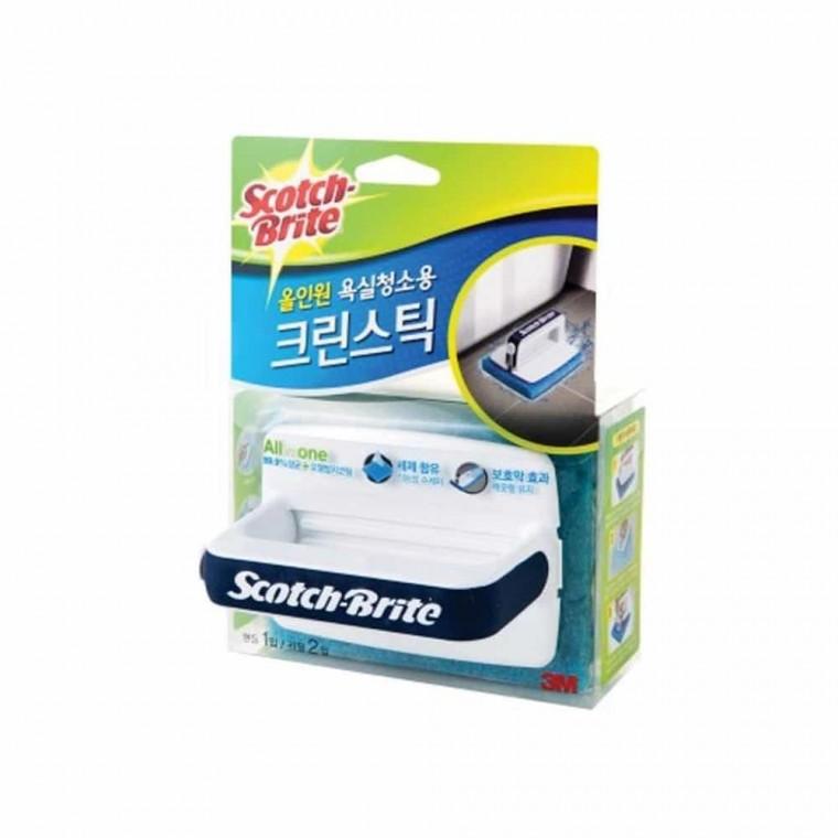 변기솔 핸들1+리필2 욕실브러쉬 욕실청소도구 일회용변기솔