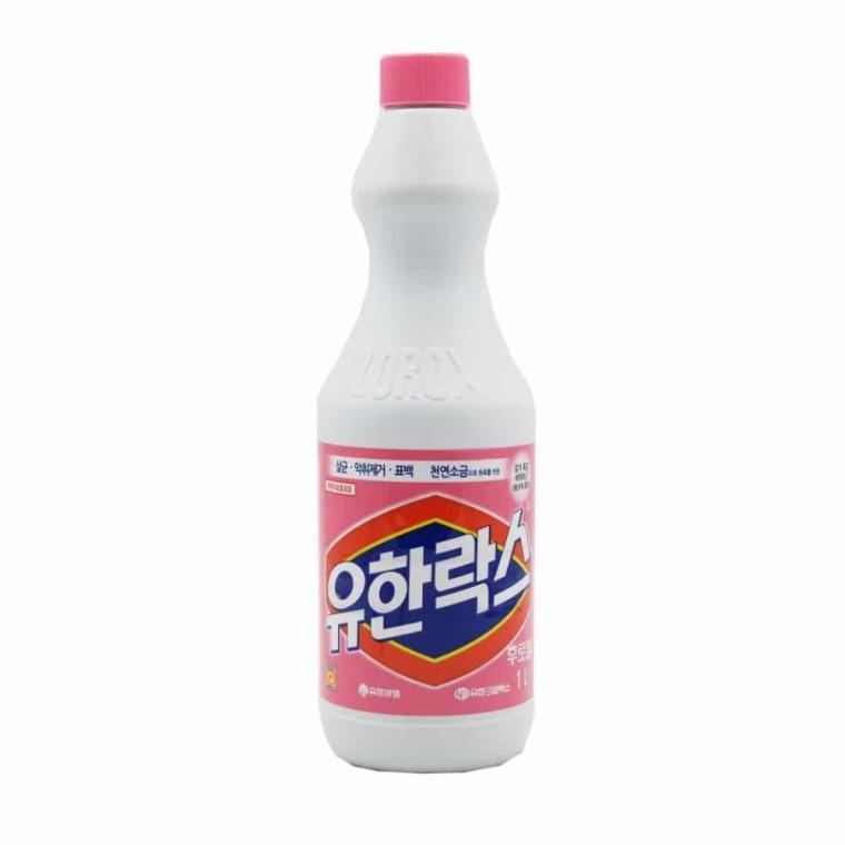 유한락스 후로랄 1L 용기 배수구세정제 화장실청소세제 욕실세정제