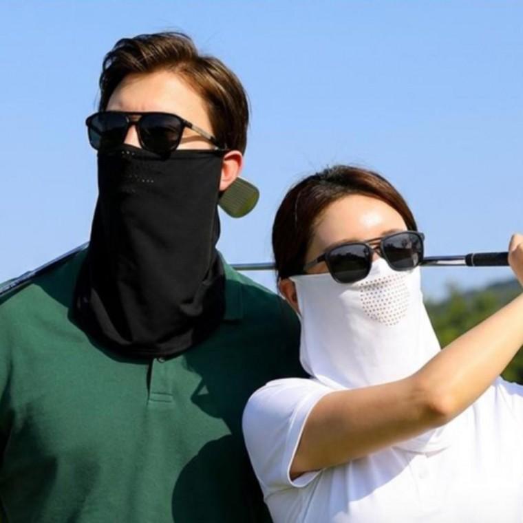 여름용 스포츠 쿨스카프 등산 넥워머 자전거 라이딩 낚시 얼굴 가리개 마스크