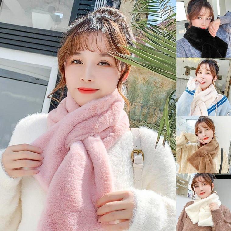 2개 부드러운 머플러 URD133 머플러 머플러 귀마개 스카프 패션잡화 목토시 숄 귀달이 흐 세트 터틀 워머