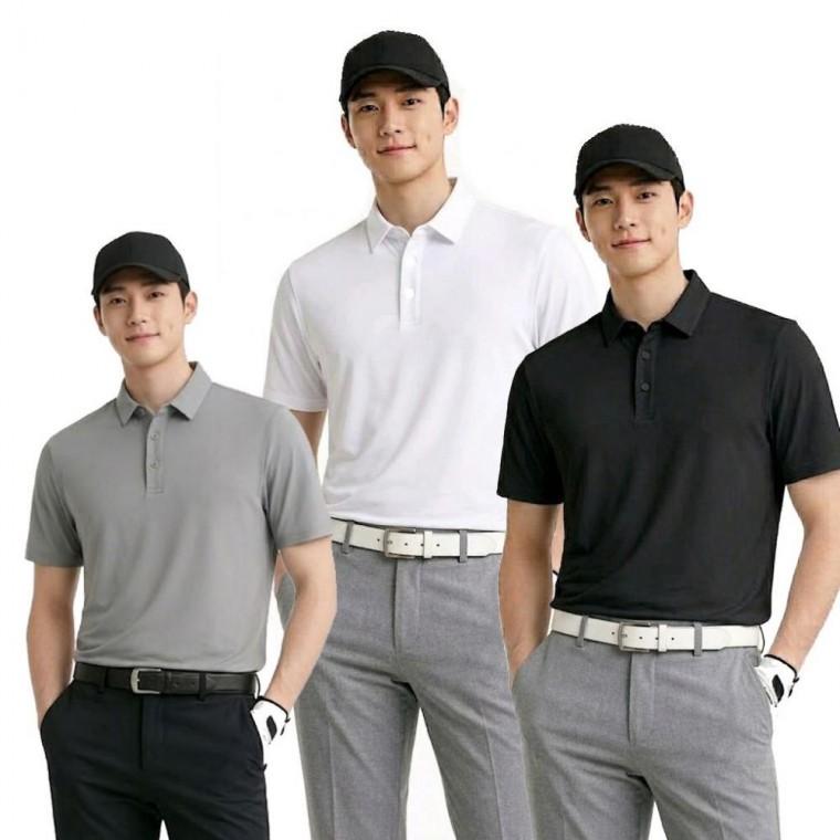 스윙데이즈 스프츠 반팔티셔츠 골프티셔츠 베이직 무지 반팔카라티셔츠