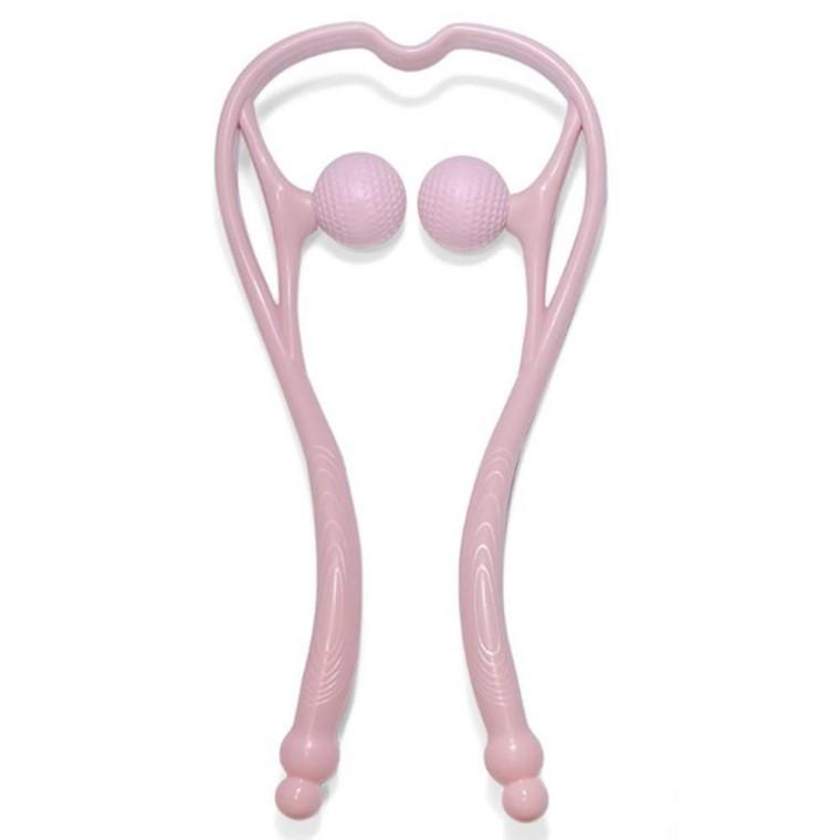 골프공 부드러운 목 롤러 마사지 1P 승모근 어깨 뒷목 핸드 셀프 지압 안마