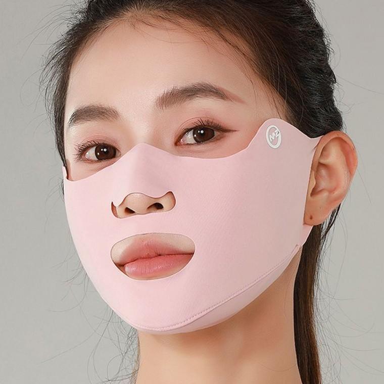 숨쉬기편한 쿨마스크 골프 스포츠 페이스커버 얼굴햇빛가리개 자외선차단