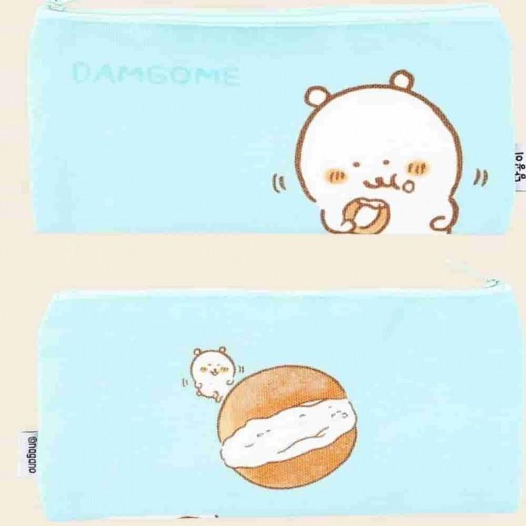 담곰이 민트 롱 파우치 캐릭터필통 메이크업브러쉬파우치 곰돌이파우치